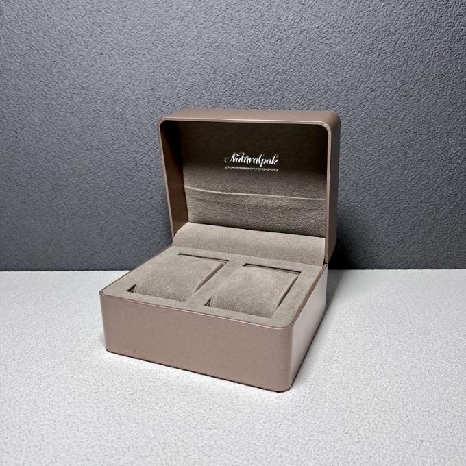 Caja de empaquetado de Logo High Quality Luxury Pearl del Sigle del reloj del papel de papel de encargo del regalo