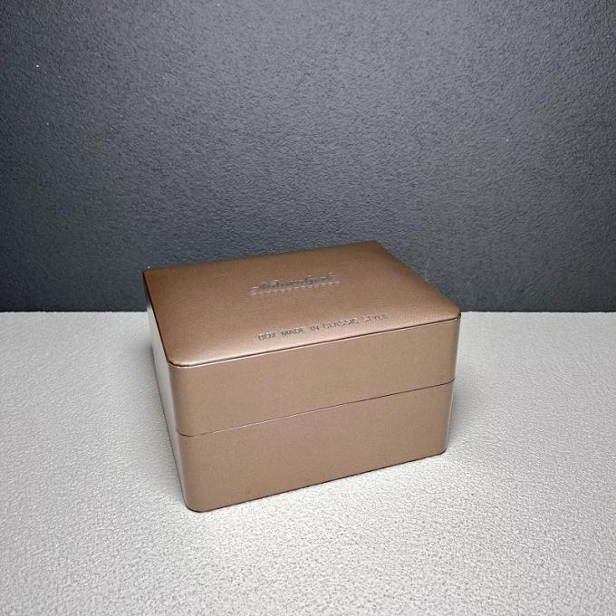 Caja de empaquetado de Logo High Quality Luxury Pearl del Sigle del reloj del papel de papel de encargo del regalo
