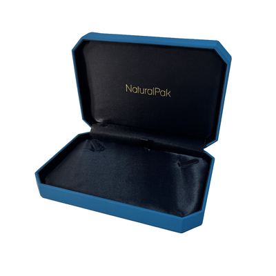Caja de regalo de gama alta octagonal de empaquetado del ante de las cajas de la joyería de lujo de SMATA FSC