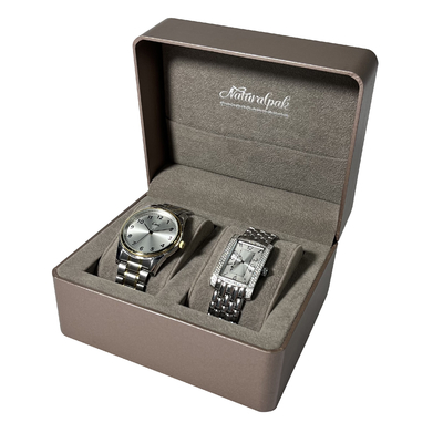 Caja de papel de encargo del tenedor del reloj de Logo Luxury Watch Display Pearl con el amortiguador