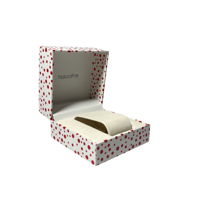 La polca Dot Wrist Watch Packaging Boxes de dos piezas quita el empaquetado del regalo de la cartulina