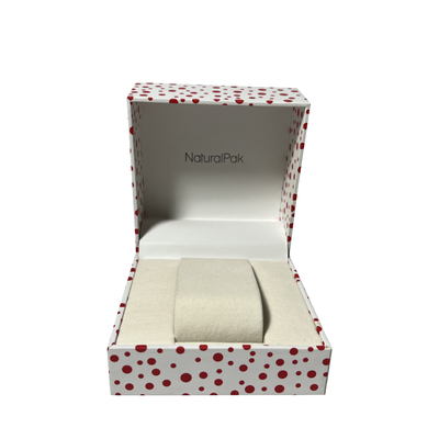 La polca Dot Wrist Watch Packaging Boxes de dos piezas quita el empaquetado del regalo de la cartulina