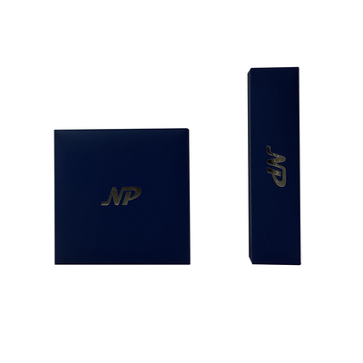 El anillo del papel de suave al tacto del joyero plástico/los pendientes/paquete del regalo de /Watch del colgante/de la pulsera fijó la caja de presentación de empaquetado del almacenamiento