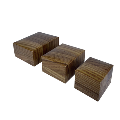 Fabrica el joyero de papel de madera de encargo para el regalo del collar de Ring Earring Pendant Bangle Bracelet