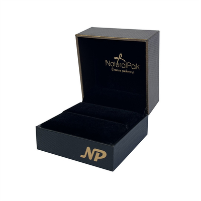 Cajas de empaquetado bicolores modificadas para requisitos particulares alto quanlity para el regalo pendiente del reloj del sistema del collar de la pulsera del brazalete del pendiente del anillo