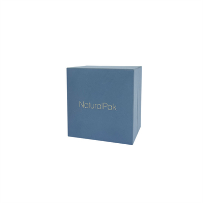 El tenedor azul claro del reloj grabó en relieve a Logo Watch And Bracelet Box