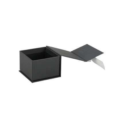 Cajas de embalaje de los regalos de la talla media del color sólido del ODM del OEM con Bowknot