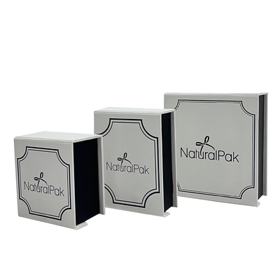 Ponga en contraste las cajas de empaquetado de cartón de Wrapover del color de la caja del imán de la cartera de papel del cierre