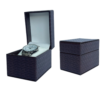 Las cajas de empaquetado del reloj del SGS Brown impermeabilizan las cajas de regalo de la pulsera del brazalete