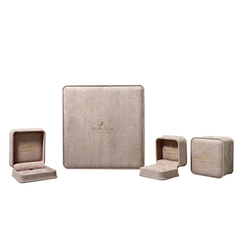 Cajas de empaquetado de la joyería de lujo de las muchachas de las mujeres alrededor del pequeño joyero de la esquina del borde convexo